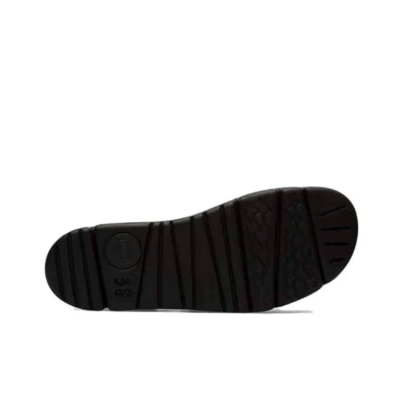 CAMPER Oruga Up Strap Sandals Women's Black Green-4