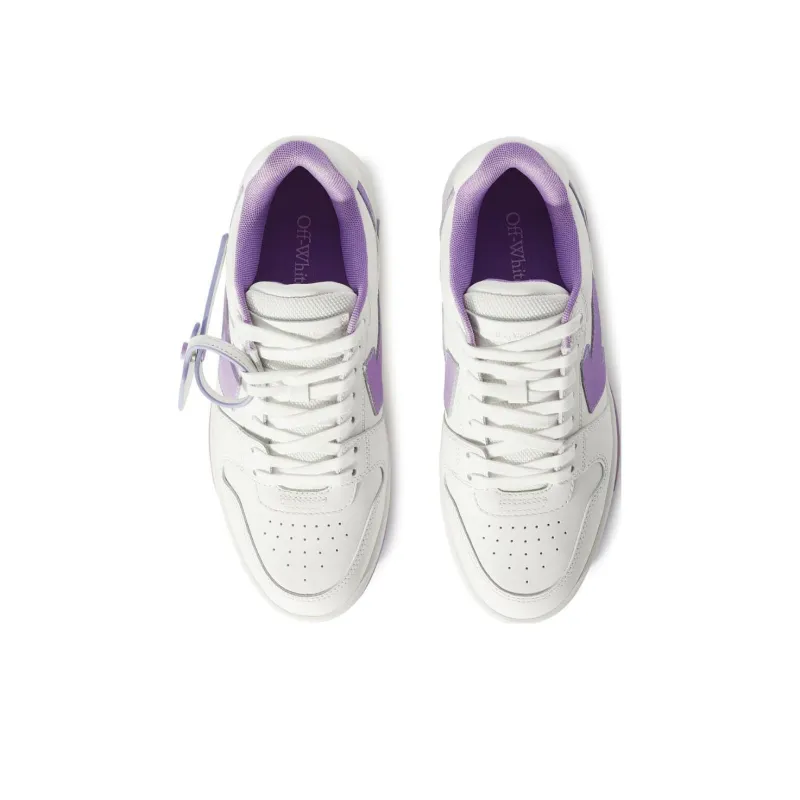 OFF WHITE Out Of Office Ooo Low Tops White Lilac Women's-2