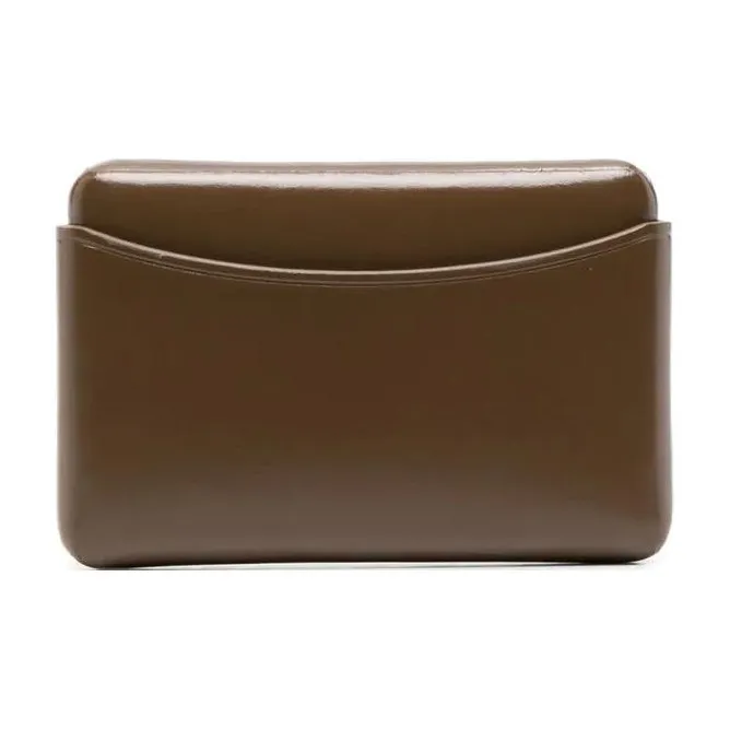 Lemaire Calfskin Coin Purses Wallets Women's Brown-0