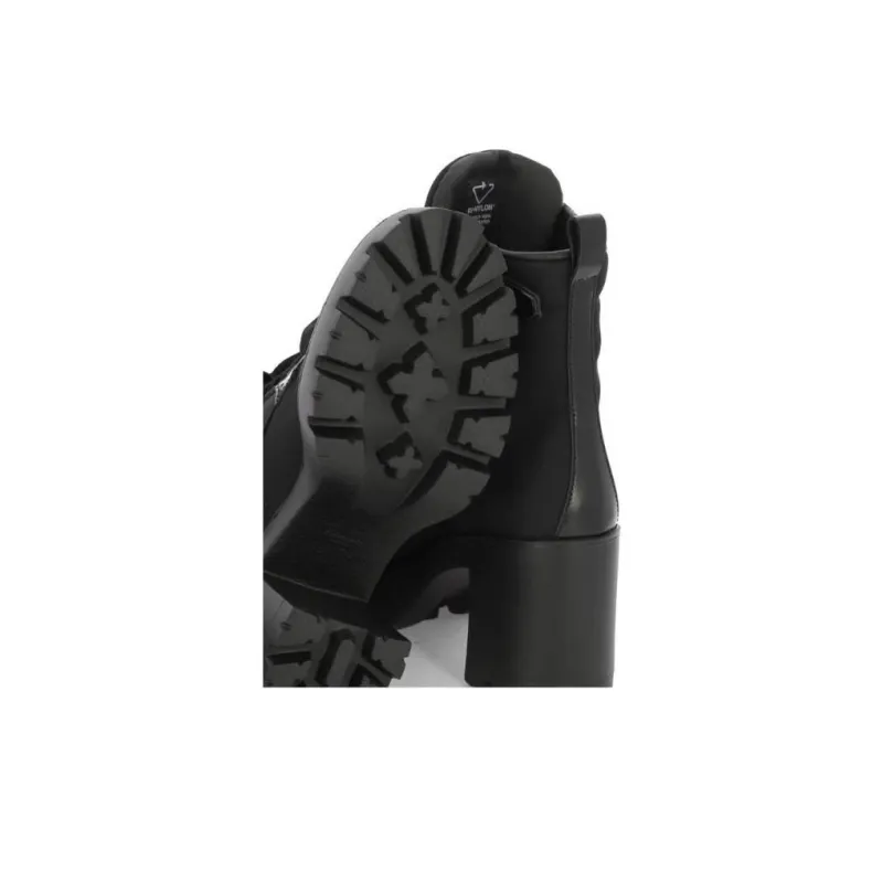 PRADA 90mm Triangle-logo Ankle Boots-7