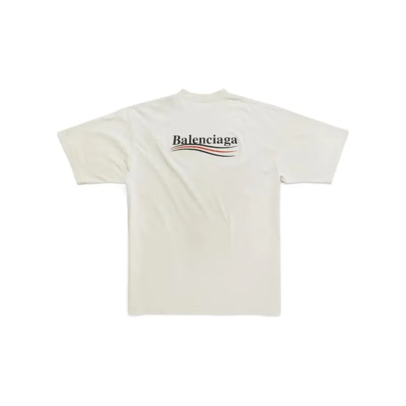 Balenciaga Campaign Oversize T Shirt Blue-1