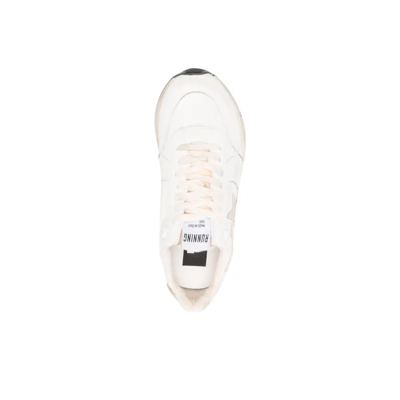 Golden Goose Logo-print Leather Sneakers-3