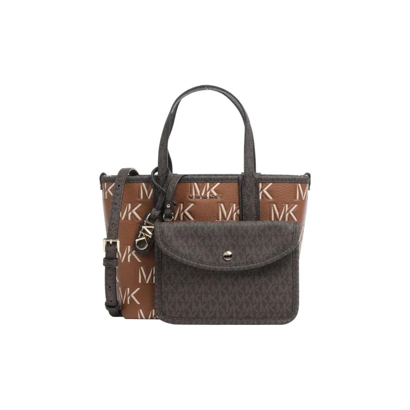 MICHAEL KORS Synthetic Leather Shoulder Bag, Crossbody Bag, Handbag Regular Women's Brown-0