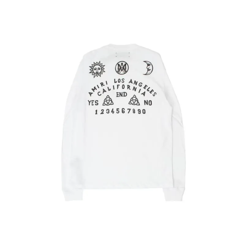 AMIRI Ouija Board Long Sleeve Tee-1