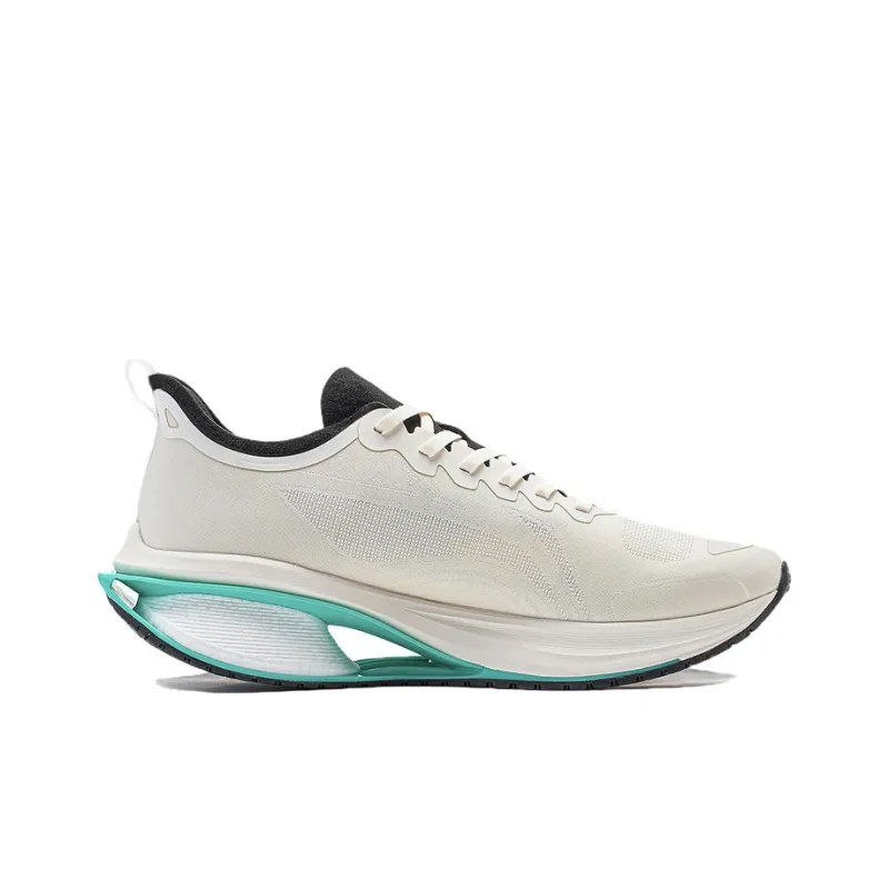 LiNing WuShi 5S 3.0 Abrasion Resistant Low Top Casual Running Shoes Men's Ecru-1