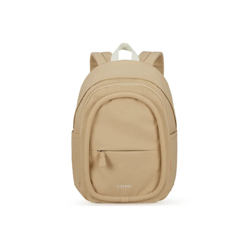 MIXI Fabric Laptop Backpack Medium Size Unisex White-16