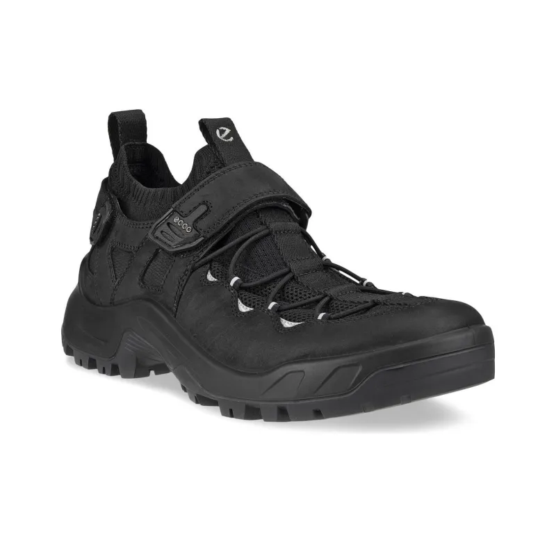 Ecco Off road Series Low Top Trekking Shoes Men's Black-2