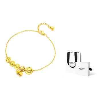 Asia Star Titanium Steel Anklets Women's
