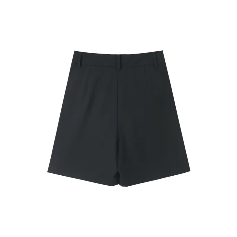 HIPPIEMISS Casual Shorts Women's Black-1