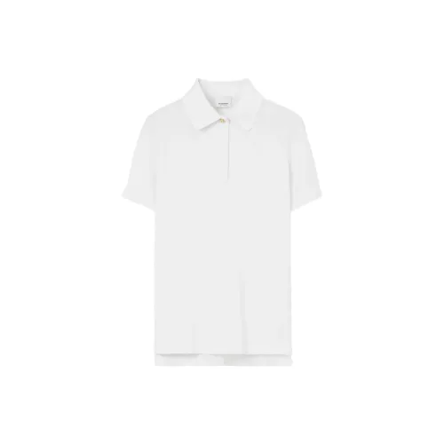 Burberry Polo Shirts Women's White