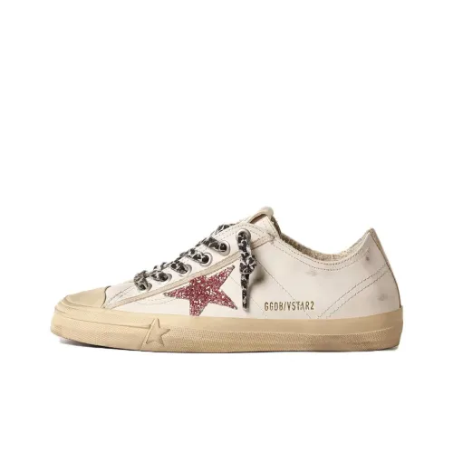 Golden Goose V-Star Distressed Sneakers