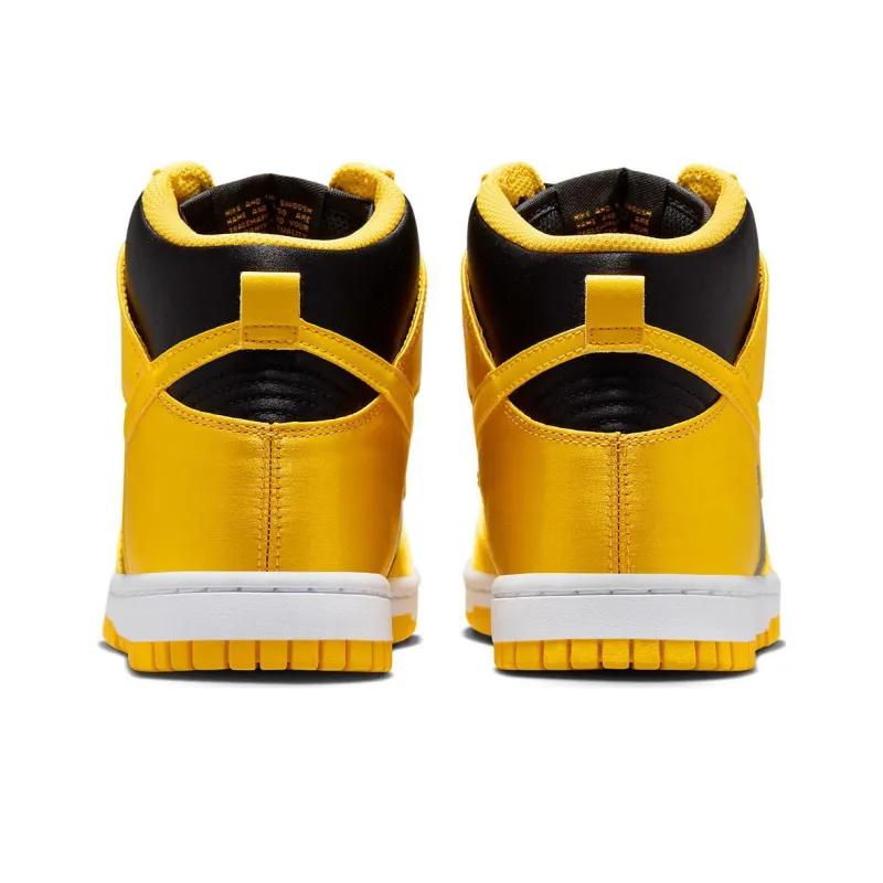 Nike Dunk High Satin Goldenrod Women's-4