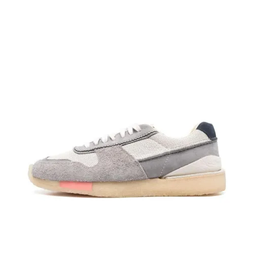 Clarks Casual Shoes Men Low Top Gray
