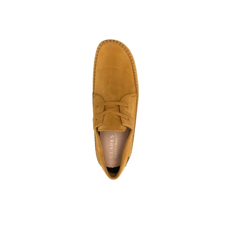 Clarks Suede Lace up Shoes-3