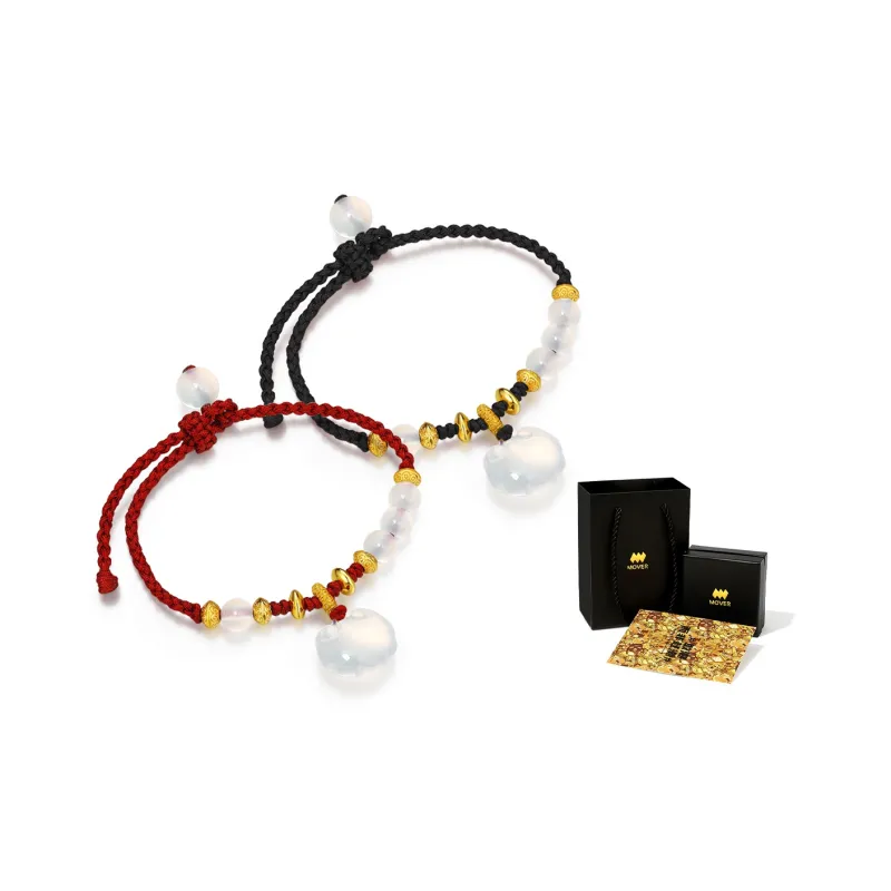 MOVER Chalcedony Jade Bracelets Unisex-2