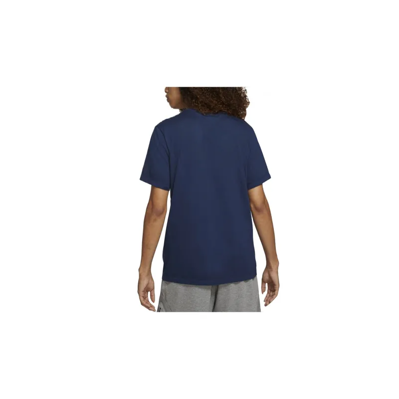 Jordan Set in Sleeve T Shirt Men's Navy Blue-3