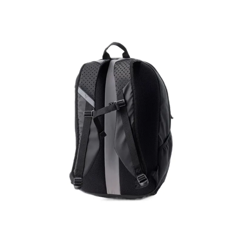 PUMA Polyester Backpack Regular Unisex Black/Gray-2