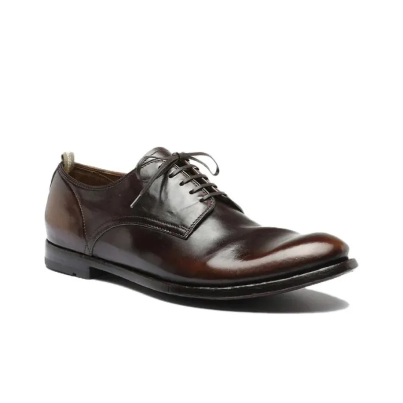 Officine Creative Leather Derby Shoes-2