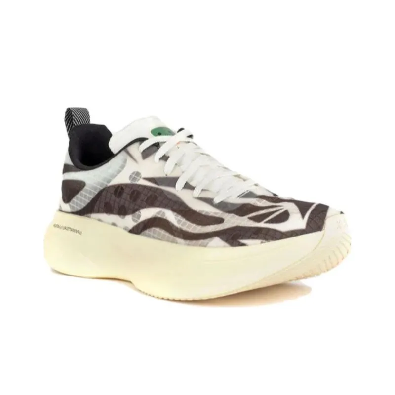 BRANDBLACK Kaiju Cushioning Low-Top Casual Shoes Women's Black White-1
