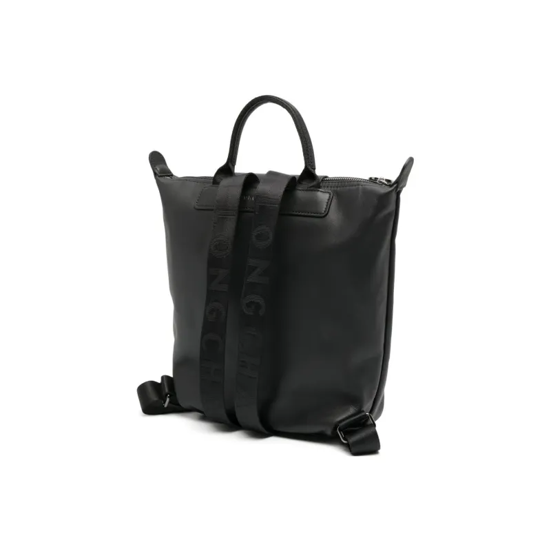 LONGCHAMP Small Le Pliage Leather Backpack-1