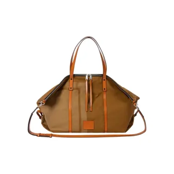 Paul Smith Logo Patch Zipped Holdall Bag