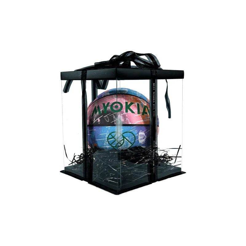 MYOKIA PU Basketball Multicolor Size 7 Ball Glow in The Dark Reflective Unisex-9