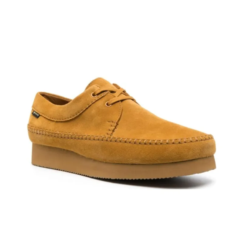 Clarks Suede Lace up Shoes-1