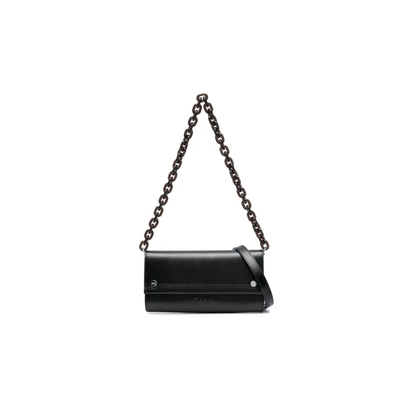 GANNI Small Banner Shoulder Bag-0