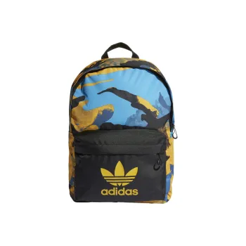 Adidas Recycled Polyester Backpack Regular Unisex Yellow/Blue/Black