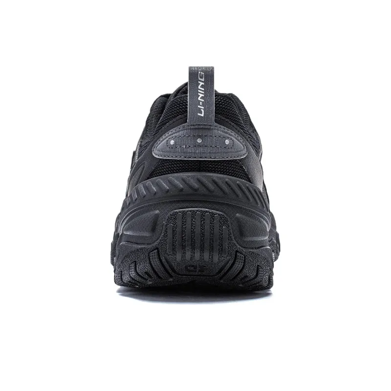 LiNing Brown Sugar Low-Top Casual Shoes Men's Black-5