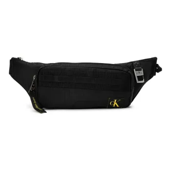 CK/Calvin Klein Fabric Crossbody Bag Sling Bag Fanny Pack Men's Black