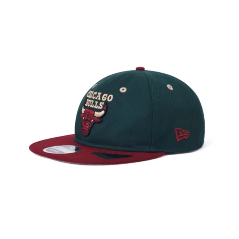 New Era Cotton Baseball Caps Unisex Green-1