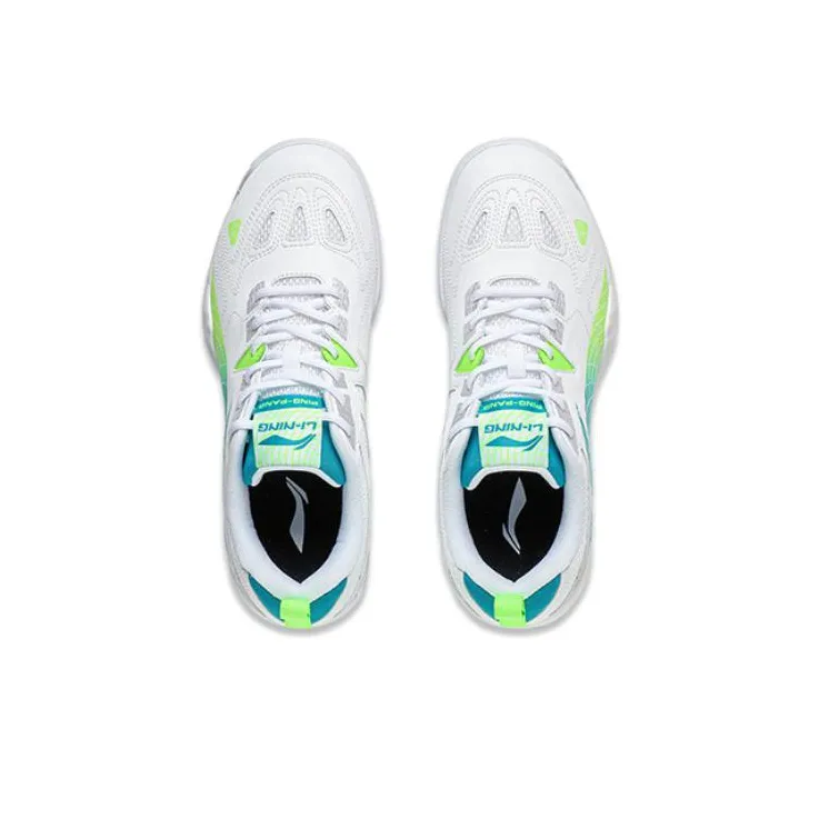 LiNing Hawkeye 2.0 Cushioning Low Top Training Shoes Unisex White Blue-3
