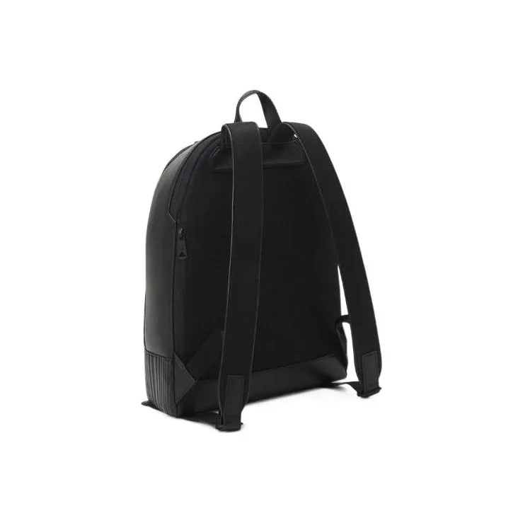 Paul Smith Paul Smith Shadow Stripe Series Cow Leather Double-Shoulder Backpack Regular Men's Black-1