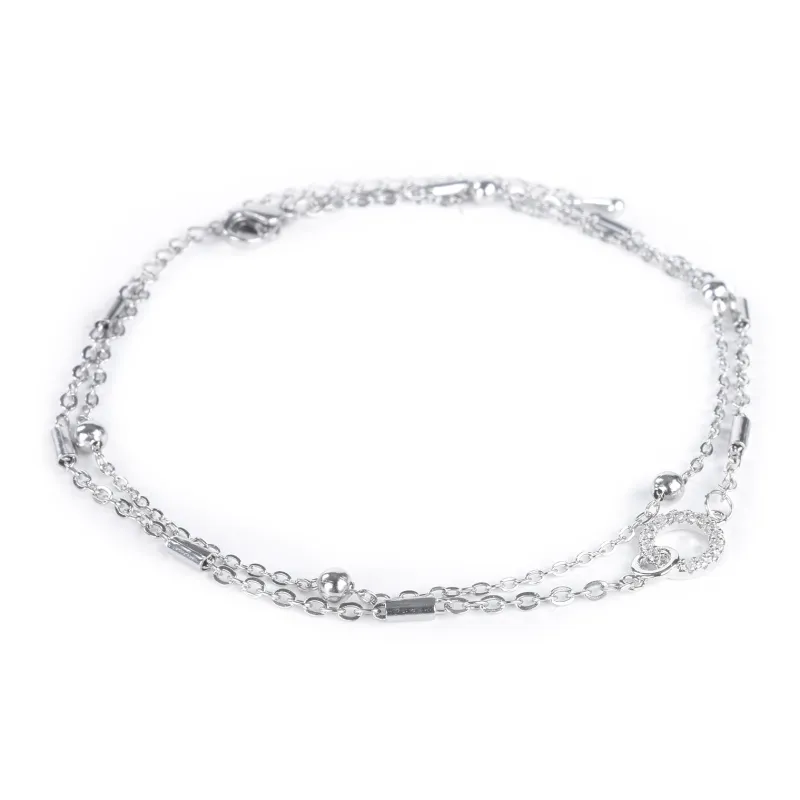 FireMonkey Alloy Bracelets Unisex Silver-1
