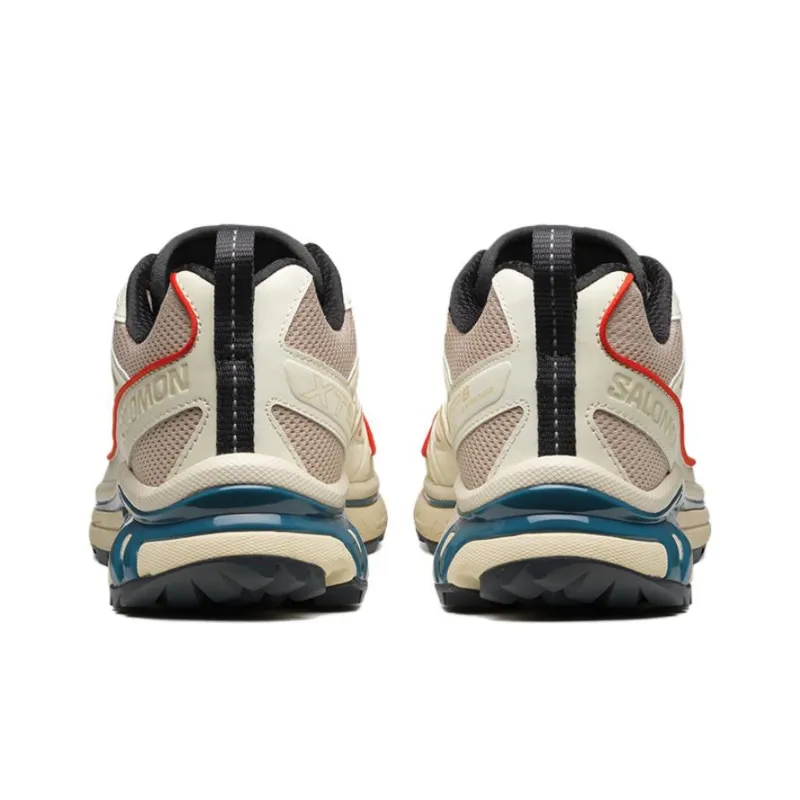 SALOMON XT-6 Beige White Blue-3