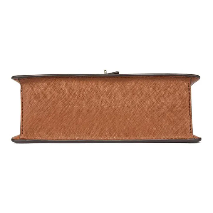 MICHAEL KORS Cow Leather Square Bag Handbag, Shoulder Bag Regular Women's Brown-3