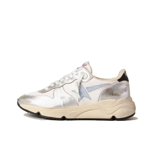 Golden Goose Running Sole Metallic Sneakers