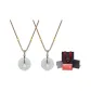 Peaceful Buckle Pendant Necklace Couple's 1 Pair (Men's+Women's)+Starry Box