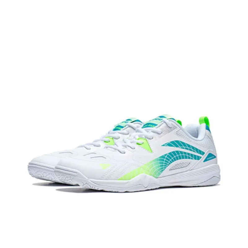 LiNing Hawkeye 2.0 Cushioning Low Top Training Shoes Unisex White Blue-2