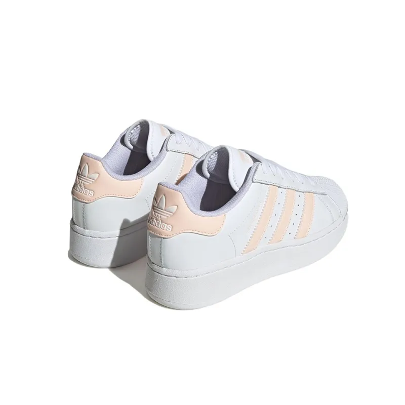 Superstar Women's Adidas Originals Xlg 'White Bliss Orange'-3
