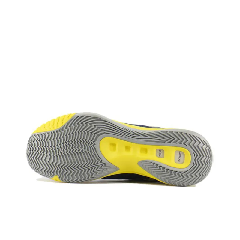 Nike Hyperrev All Star 2015 Cushioning Anti Slip And Wear Resistant Low Top Basketball Shoes Men's Blue Yellow-3