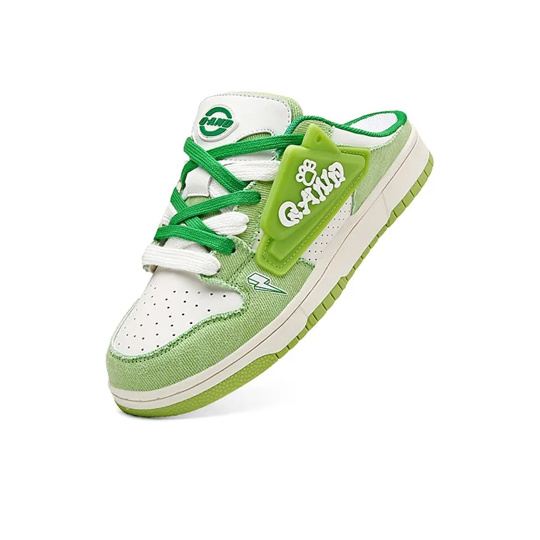 Q-AND Anti-Slip Wear-Resistant Low-Top Skateboard Shoes Unisex-8