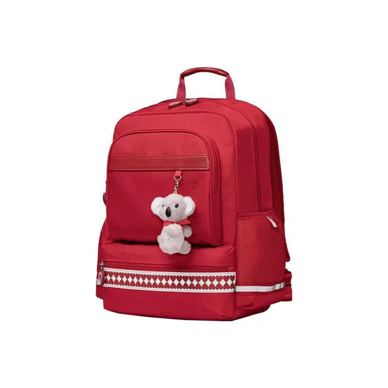 SAMSONITE Polyester Backpack Medium Size Kids' Red-1