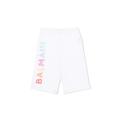 BALMAIN Casual Shorts Kids White