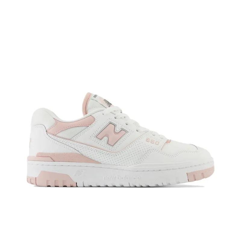 New Balance 550 White Pink Sand Women's-1