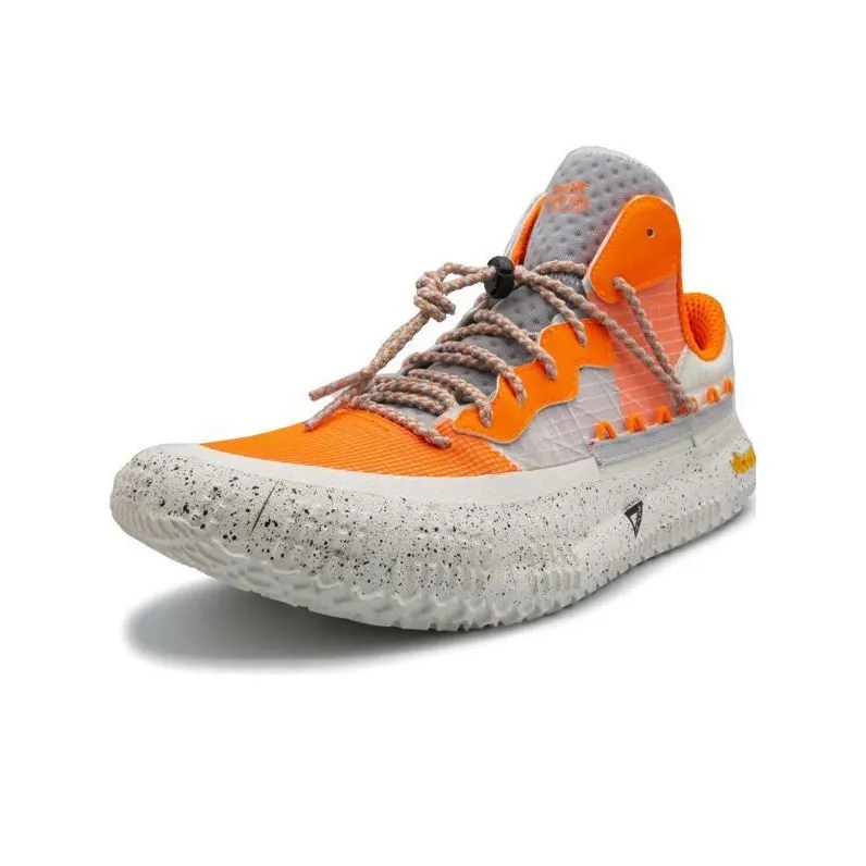 Vibram x BRANDBLACK Shock Absorbers Low Top Casual Shoes Men's Orange-1