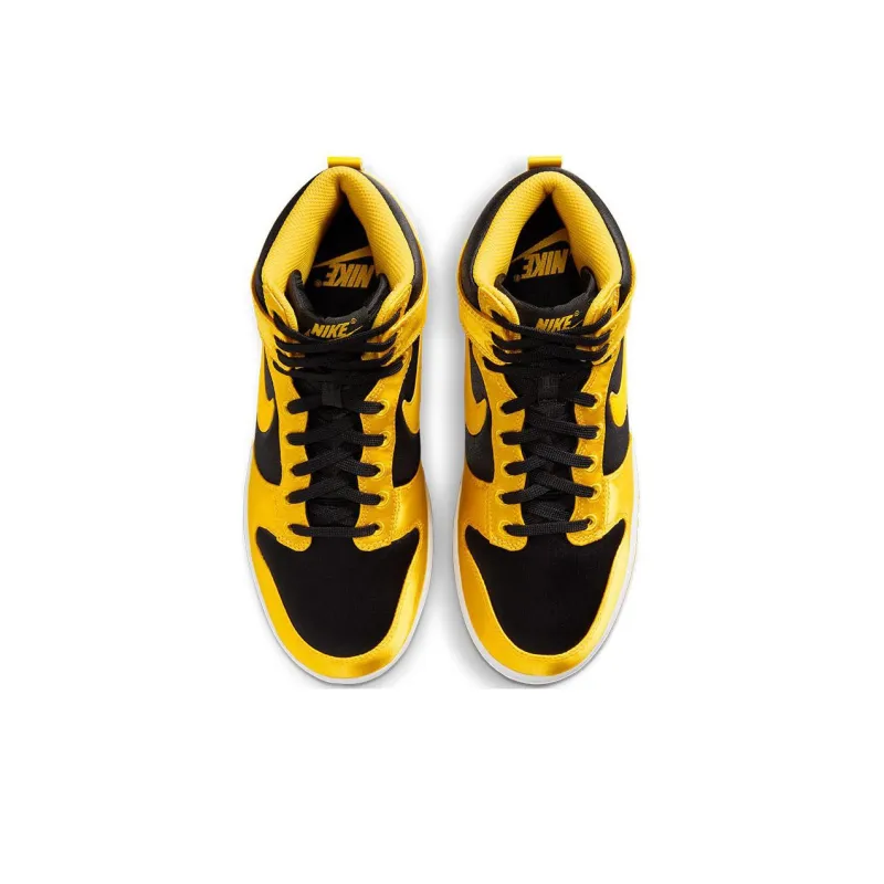 Nike Dunk High Satin Goldenrod Women's-3