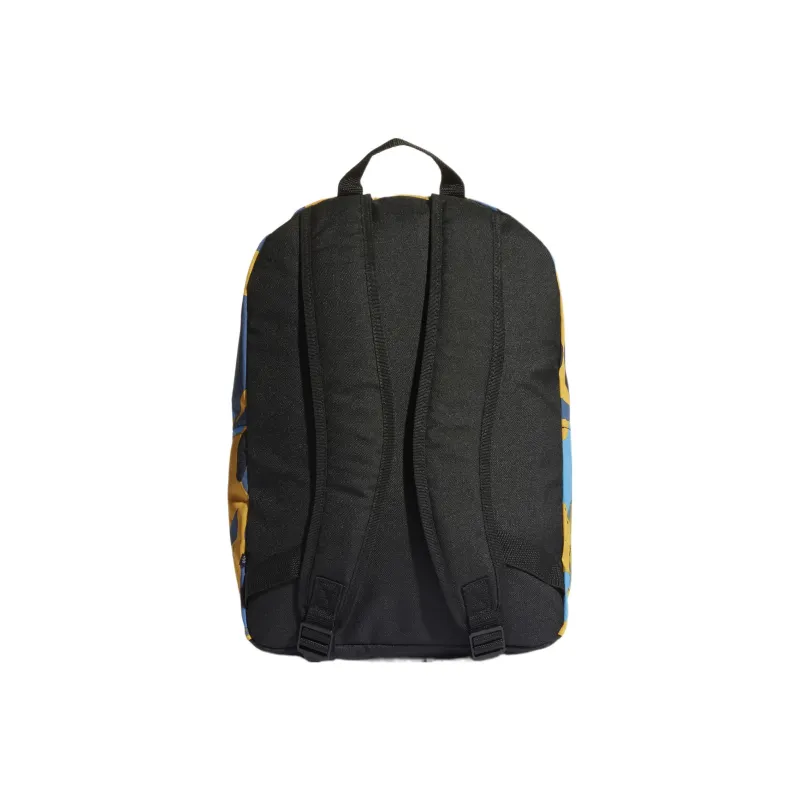 Adidas Recycled Polyester Backpack Regular Unisex Yellow/Blue/Black-2