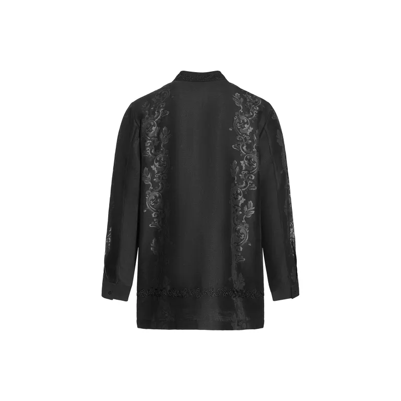 ANDREW MACKENZIE Shirts Men Black-1